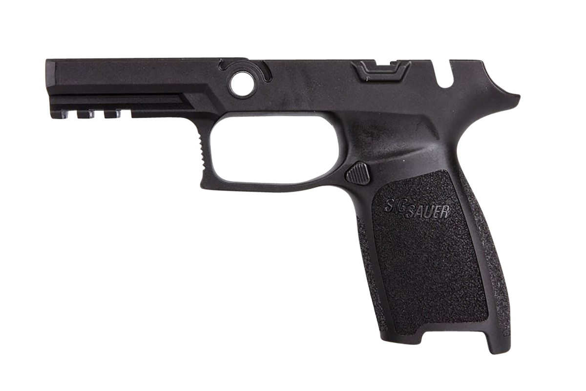 Sig Sauer P320 Carry Grip Module 9mm Luger/40 S&W/357 Sig Small Black Polymer - Manual Safety — view 2