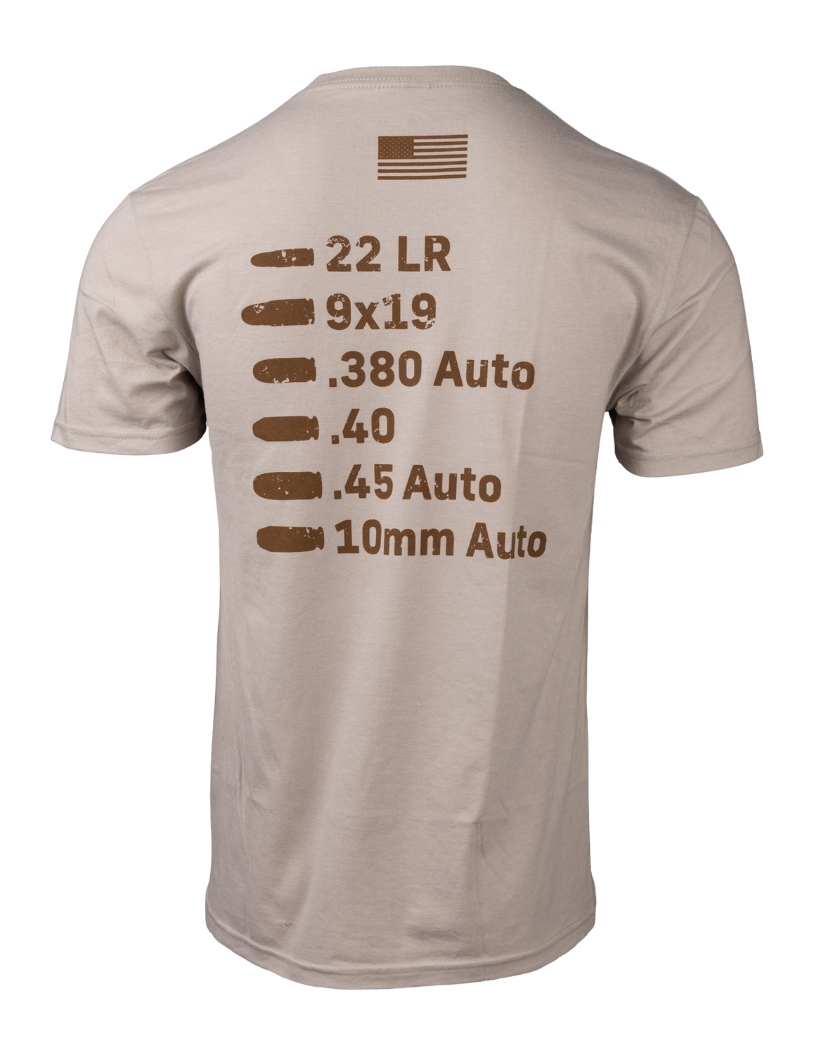 Glock Caliber Tee T-Shirt - Tan - Medium — view 2