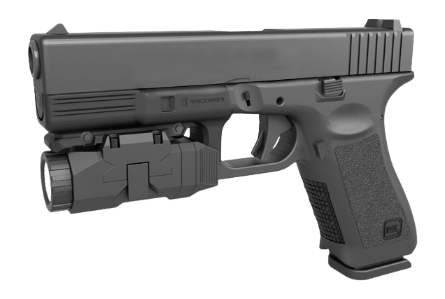 Recover Innovations RC12-01 Picatinny Rail Adapter for Glock 17/22 Gen 1 & 2 - Polymer — view 2