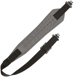Allen 8357 Aspen BakTrak 2-Point Rifle/Shotgun Sling 28-35 Gray Nubuck Leather w/Swivels — view 2
