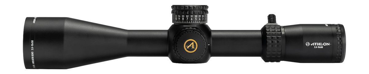 Athlon Ares BTR GEN2J HD 2.5-15x50mm 30mm Tube FFP Illuminated APLR13 MOA Riflescope — view 2