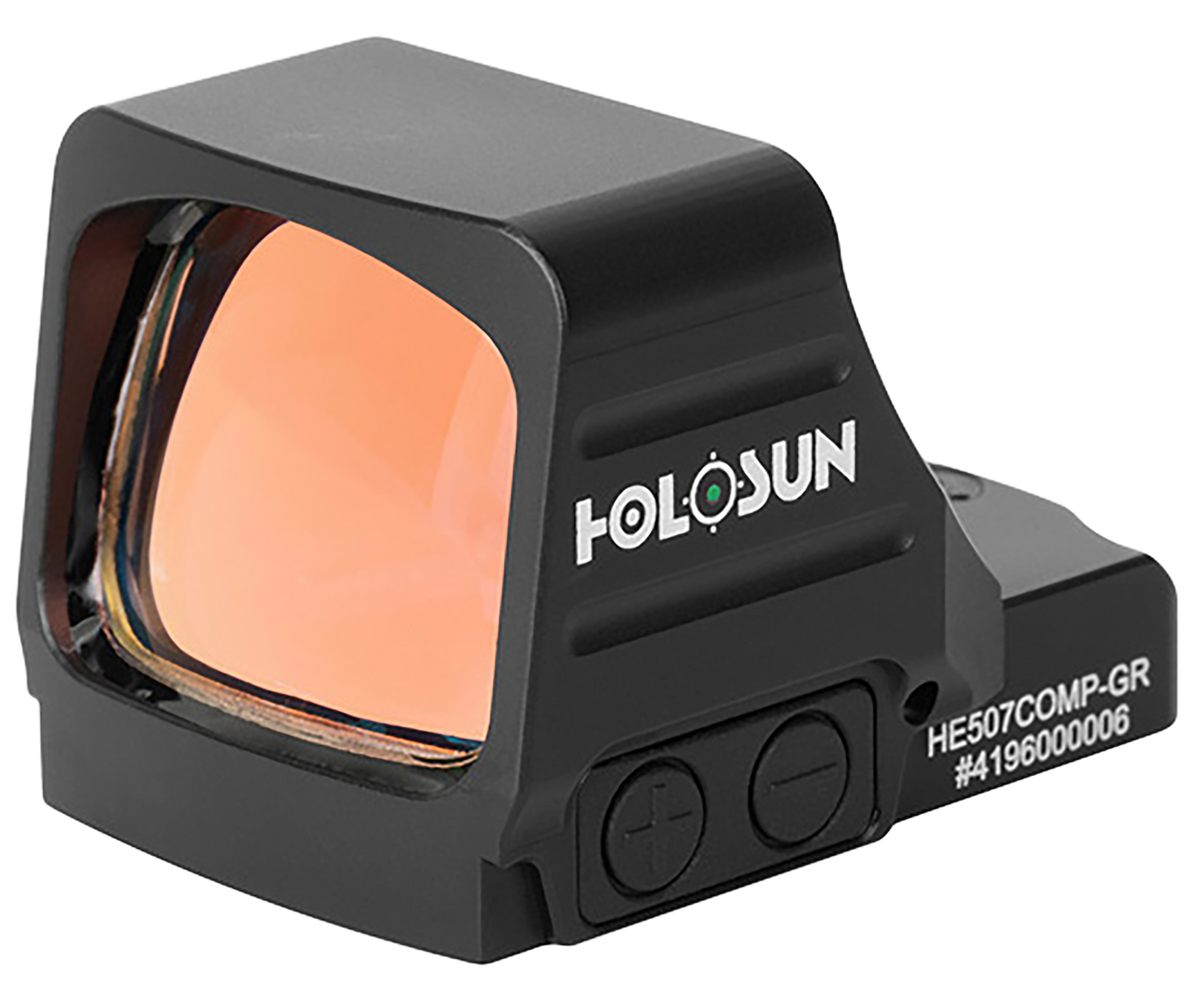 Holosun HE507COMP-GR 507 1x 1.1" x 0.87" Green CRS Multi-Reticle Reflex Sight - Black Anodized — view 2
