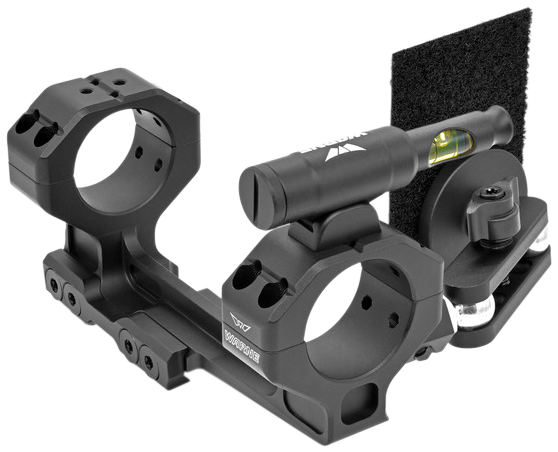 Warne 784220MOA Precision Cantilever Mount 35mm 20 MOA Scope Mount/Ring Combo Black Anodized - Ultra High 1.540" — view 2