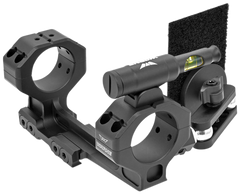 Warne 784220MOA Precision Cantilever Mount 35mm 20 MOA Scope Mount/Ring Combo Black Anodized - Ultra High 1.540" — view 2