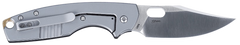 Columbia River CRKT Pilar IV 3.09" Folding Plain Satin D2 Steel Black G10/SS Handle Frame Lock — view 2