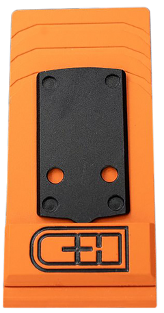 C&H Precision V4 MIL/LEO Adapter Optic Mount Plate - Fits Glock 43X/48 MOS - Holosun 407K/507K Footprint — view 2