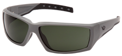 Pyramex OverWatch Gray Frame Black Anti-Fog Lens Shooting Glasses — view 2