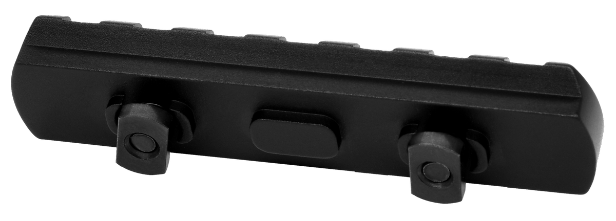 Warne 6203M M-LOK 7-Slot Picatinny Rail Black Anodized Aluminum — view 2