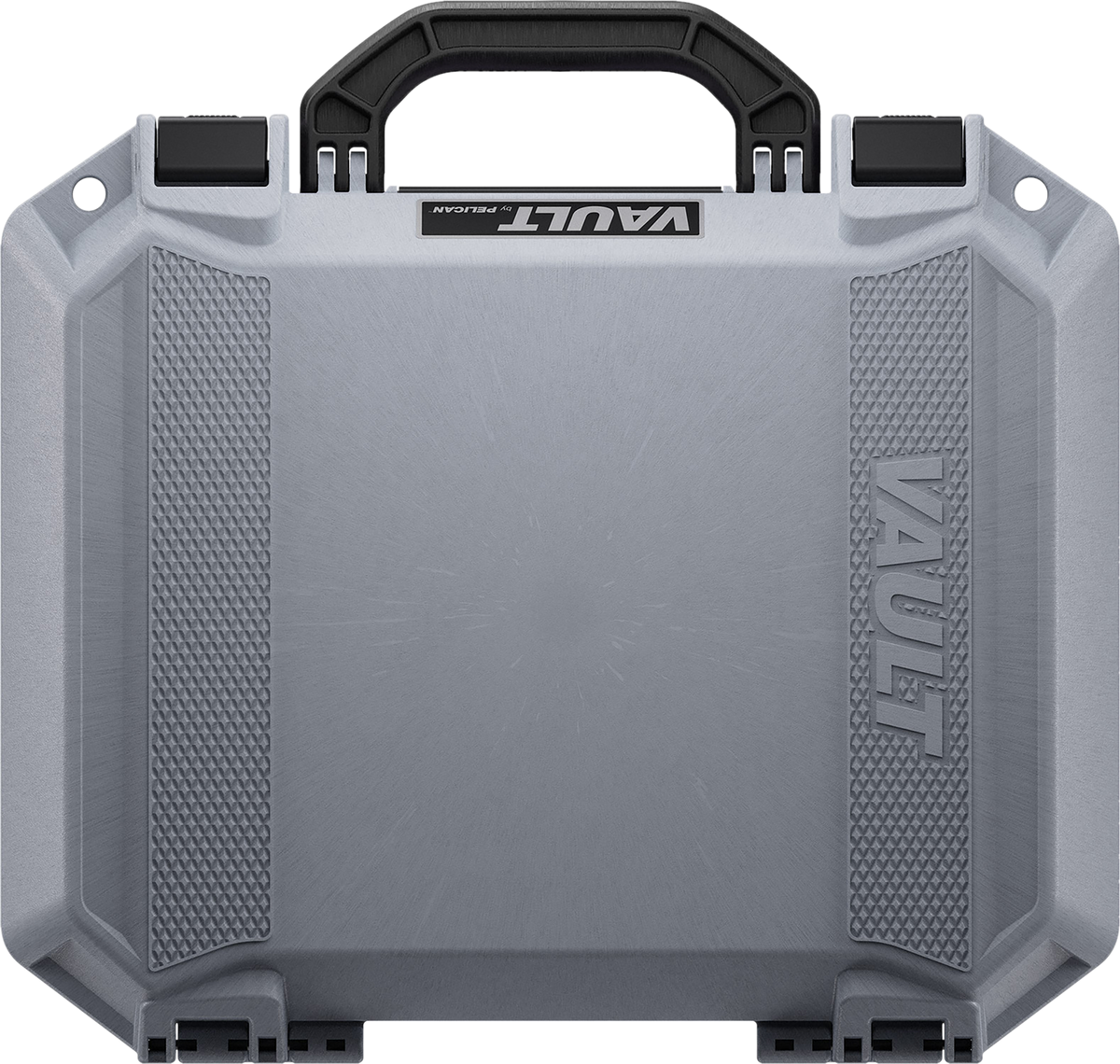 Pelican VCV200 Vault Medium Handgun Case 14x10x5.5 Gray Polyethylene w/Foam — view 2