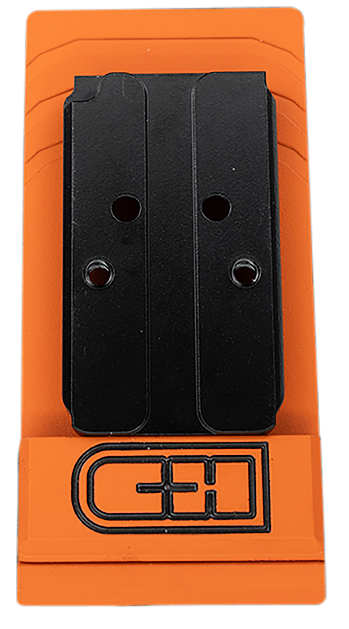 C&H Precision GLRSHST V2 Steel MIL/LEO Adapter Black Zinc Trijicon/Holosun Pattern - Fits Glock MOS — view 2