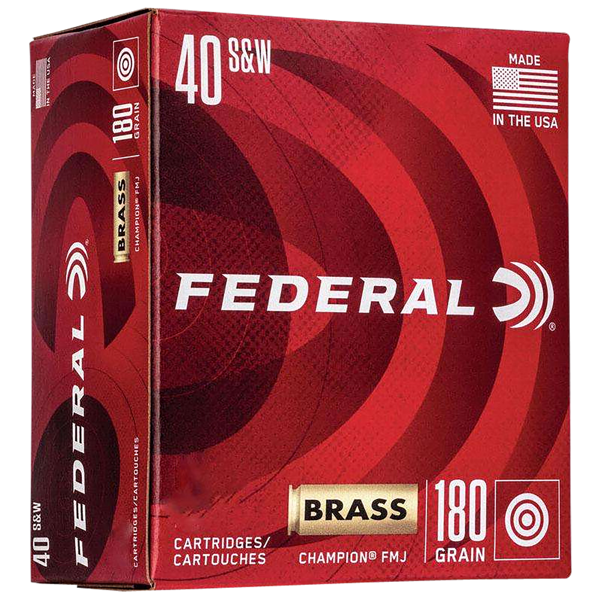 Federal Champion Training 40 S&W 180gr FMJ - 400 Rd Loose Pack — view 2
