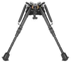 Caldwell XLA Fixed Bipod 6-9" Black Aluminum Swivel Stud — view 2