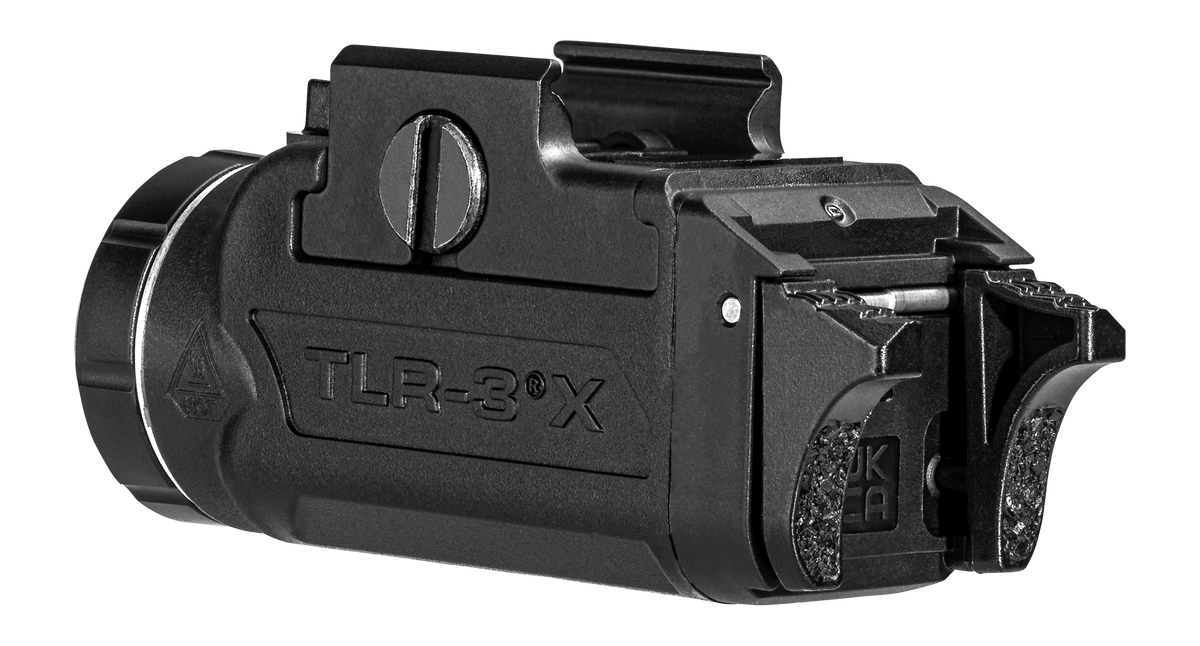 Streamlight TLR-3X 500 Lumens LED Weapon Light - 1913 Rail - CR123A - Black — view 2