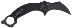 Columbia River CRKT 2635 DU Hoc Deadbolt 3.62" Folding Karambit Plain Black Powder Coated D2 Steel Blade Black G10 Handle — view 2