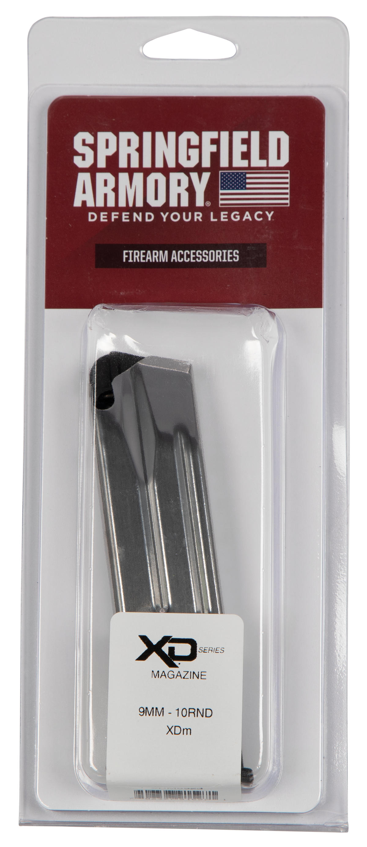 Springfield Armory XD-M 9mm Luger 10-Rd Stainless Steel Pistol Magazine — view 2