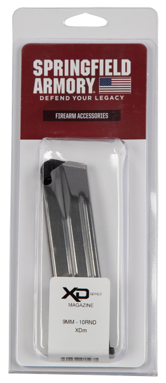 Springfield Armory XD-M 9mm Luger 10-Rd Stainless Steel Pistol Magazine — view 2