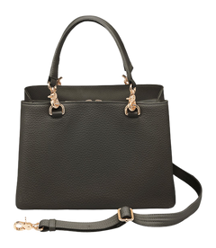 Kingport Industries GTM-32/PB Large Satchel Crossbody CCW Bag - Black Cowhide — view 2