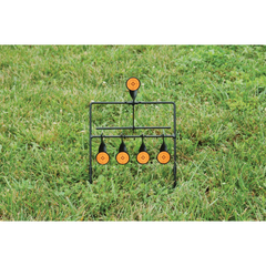 Caldwell 820585 Resetting Airgun Target AR500 Steel 1.50" Black/Orange — view 2