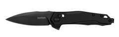 Kershaw Monitor 2041 3" D2 Spear Point Plain Black Oxide Folding Knife - Black GFN — view 2
