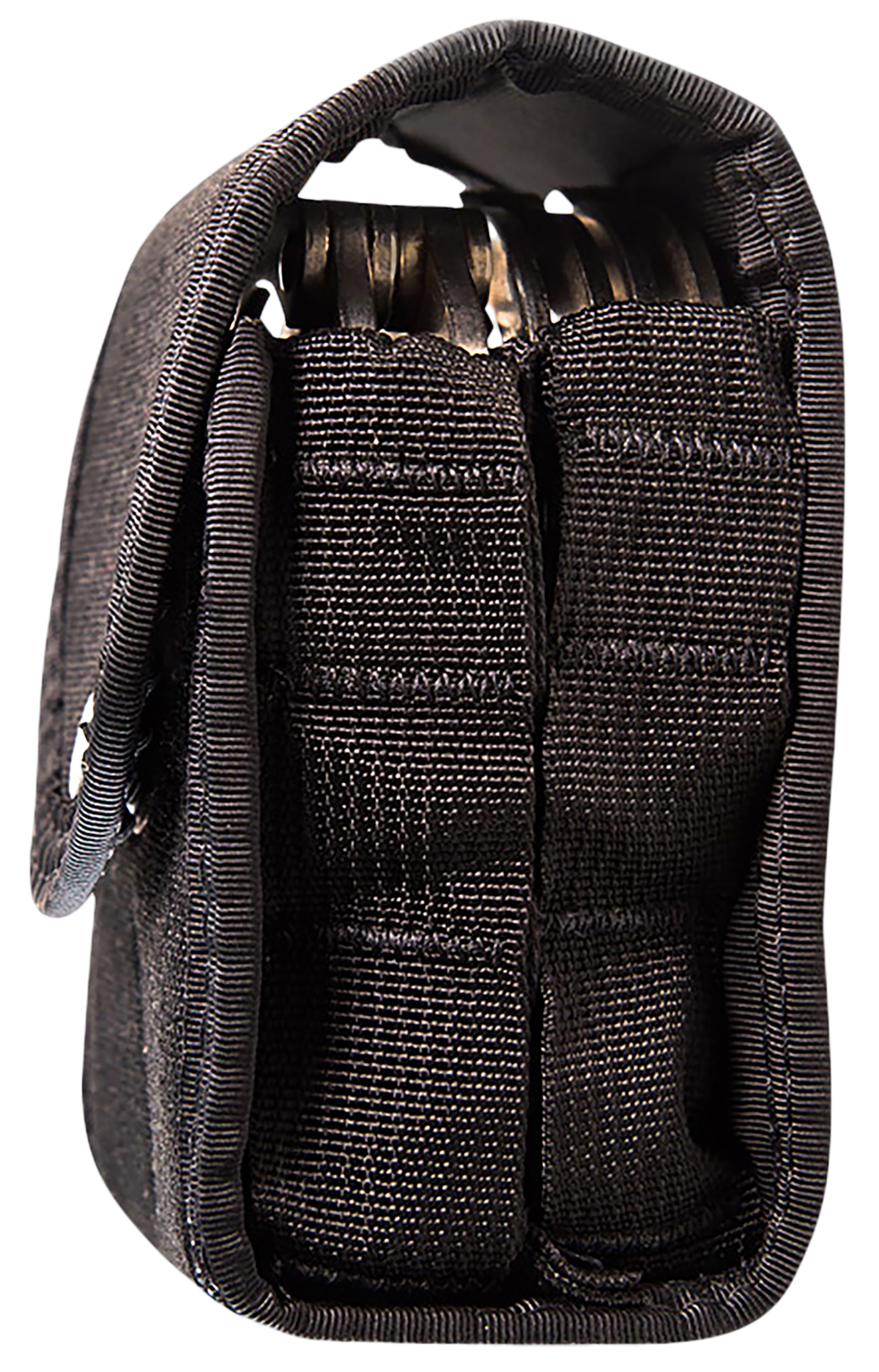High Speed Gear 41DC02BK TACO Double Cuff Pouch Black Nylon Up to 2 in — view 2