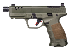 SAR USA SAR9 C SOCOM Compact 9mm Luger 4.7" 15+1 Semi-Auto Pistol - OD Green — view 2