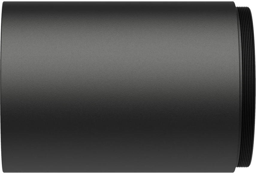 Leupold Alumina 44mm Objective Lens Shade - Black Aluminum Screw-On — view 2