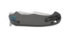 Columbia River P.S.D. 3.63" Folding Plain Satin 4116 SS Carbon Fiber/G10 Knife — view 2