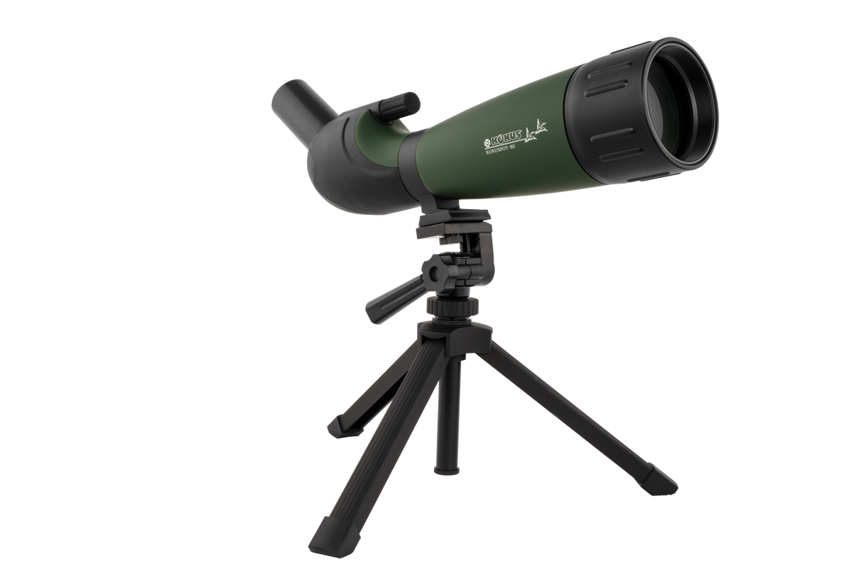 Konus Konuspot-80 20-60x80mm Angled Body Spotting Scope with Tripod - Green — view 2