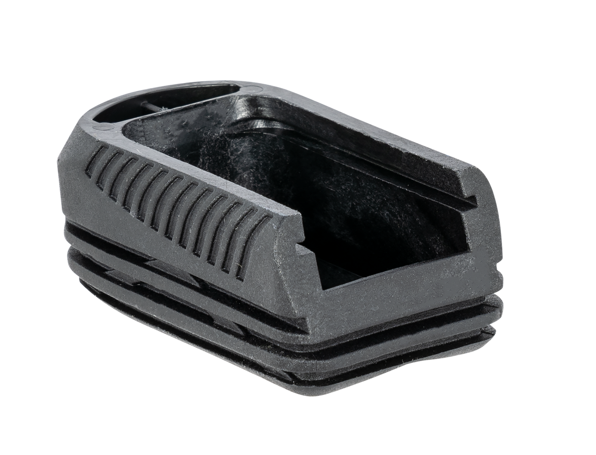 Mec-Gar Plus-2 Drop Protection System Black Polycarbonate Magazine Floorplate Adapter — view 2