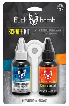 Hunters Specialties Buck Bomb Scrape Kit - 2oz Scrape Generator & Synthetic Forehead Gland — view 2