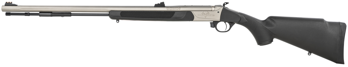 Traditions Pursuit XT 50 Cal 209 Primer 26" Stainless Cerakote Black Synthetic Stock Single Shot Muzzleloader — view 2