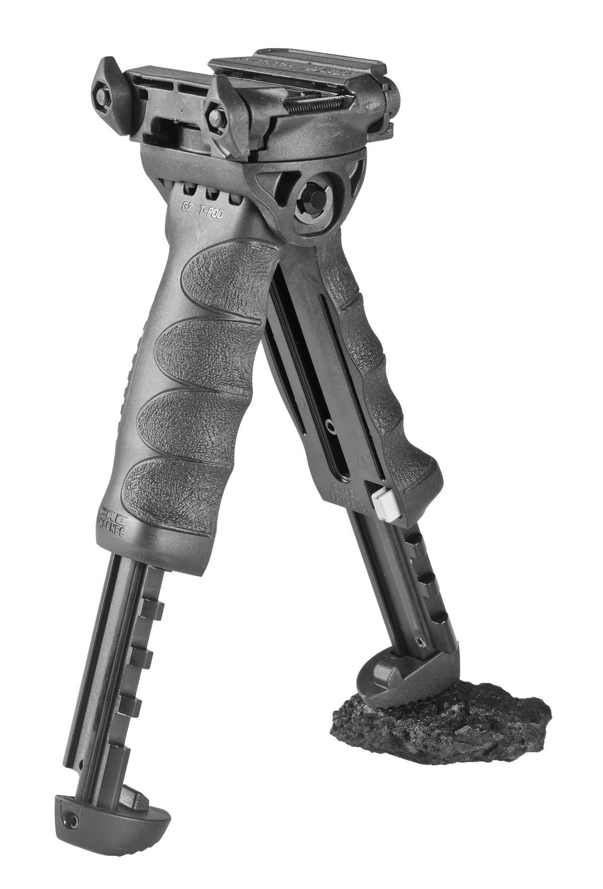 FAB Defense T-Pod G2 Rotating Foregrip & Bipod 5-Position Polymer Black — view 2