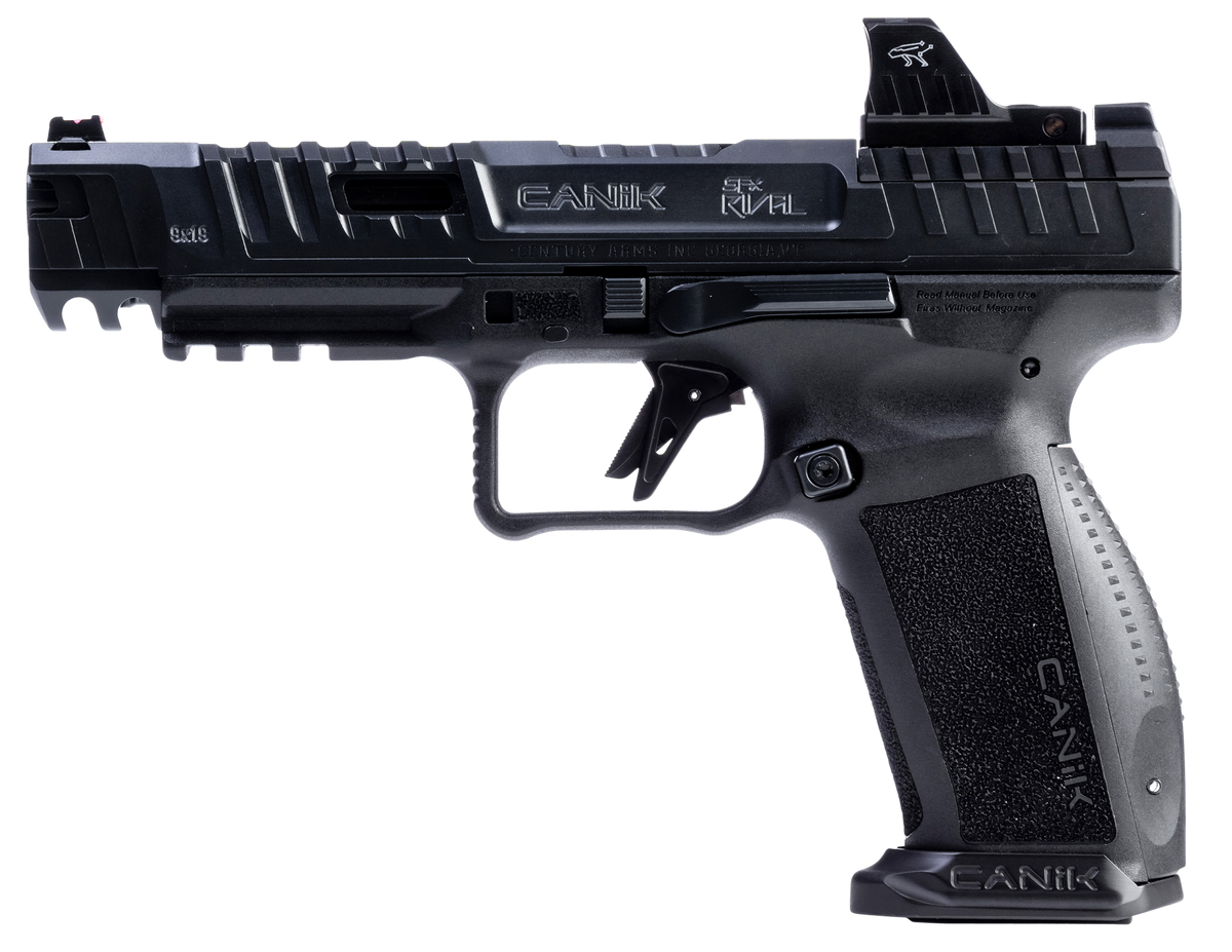 Canik SFx Rival 9mm Luger 5" 18+1 Semi-Auto Pistol - Dark Side w/MeCanik MO1 Optic — view 2