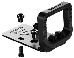 Radian Weapons Guardian+Six Black Optic Mount w/Back-Up Iron Sights - Glock MOS - Holosun 507C/407 — view 2