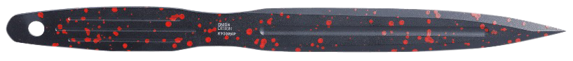 Columbia River CRKT Onion 6.25" Spear Point Plain 1050 High Carbon Throwing Knife Set 3-Pack — view 2