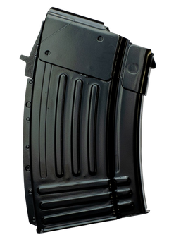 Global Ordnance AK-47 7.62x39mm 10rd Fully Ribbed Black Steel Magazine — view 2