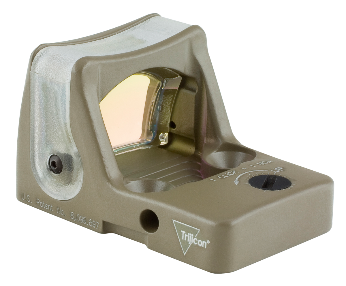 Trijicon RMR Dual Illuminated 9 MOA Green Dot Flat Dark Earth Reflex Sight — view 2