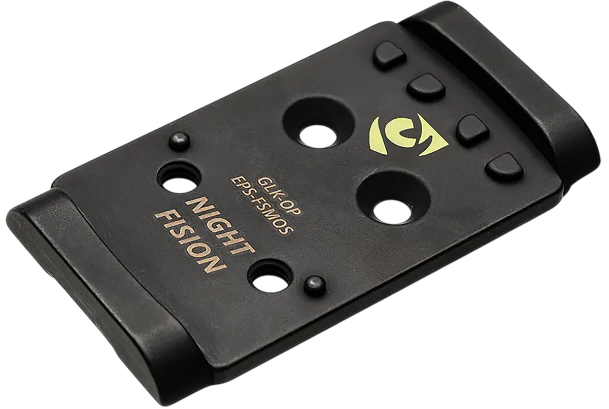 Night Fision GLKOPEPSFSMOS Optic Adapter Plate Black Nitride Stainless Steel - Fits Glock 17/19/47 MOS / Holosun EPS — view 2