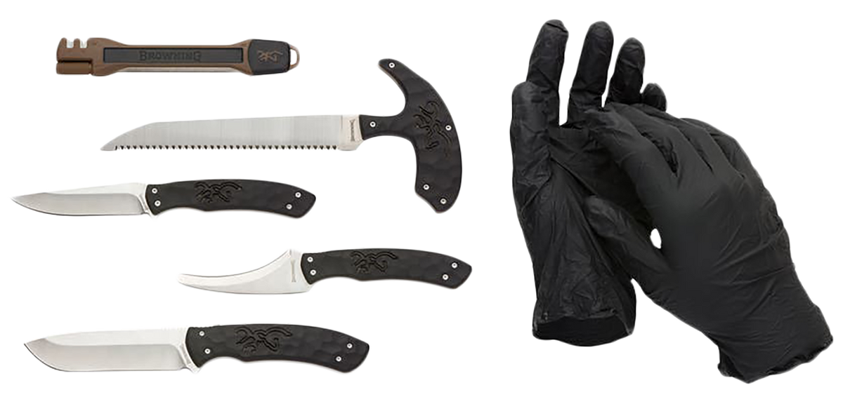 Browning Primal Combo 6-Piece Game Processing Knife Set 8Cr13MoV Fixed Blade — view 2