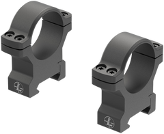 Leupold BackCountry Cross-Slot 30mm High Matte Black Scope Rings — view 2