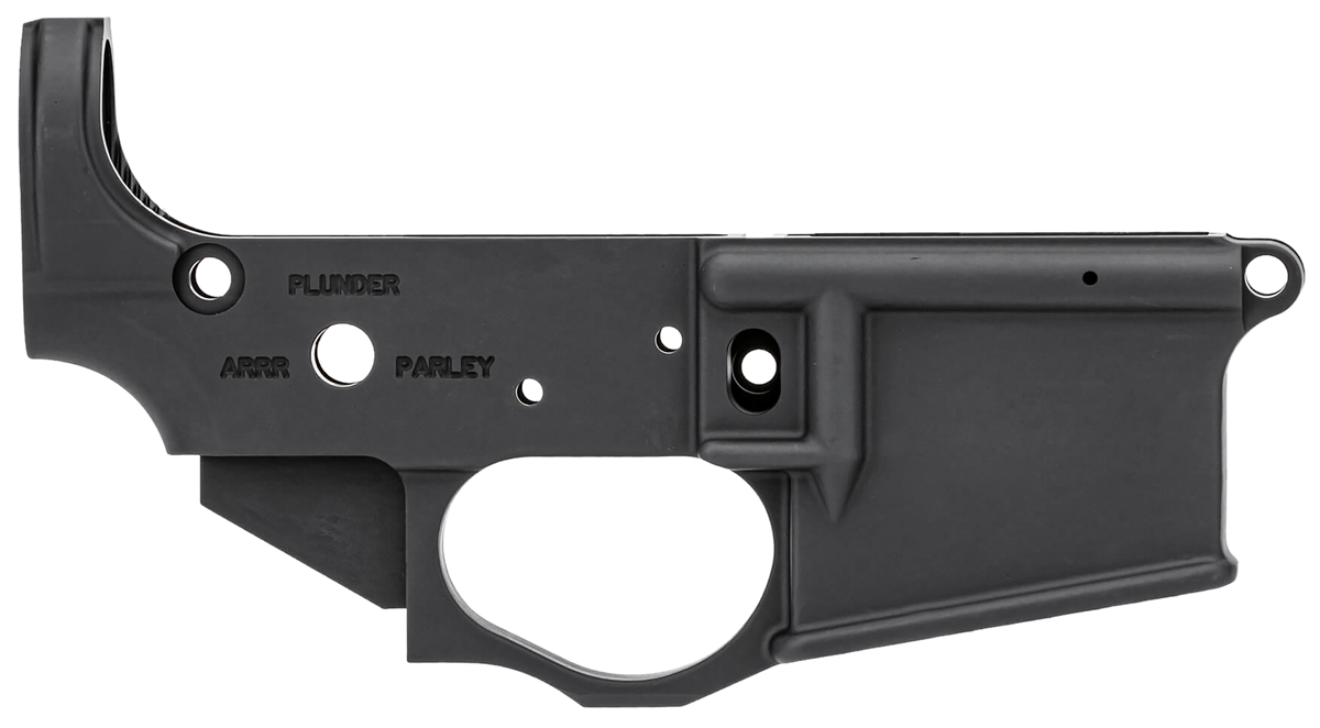 Spikes ST15 Calico Jack AR-15 Multi-Caliber Stripped Lower - Black Hardcoat Anodized — view 2