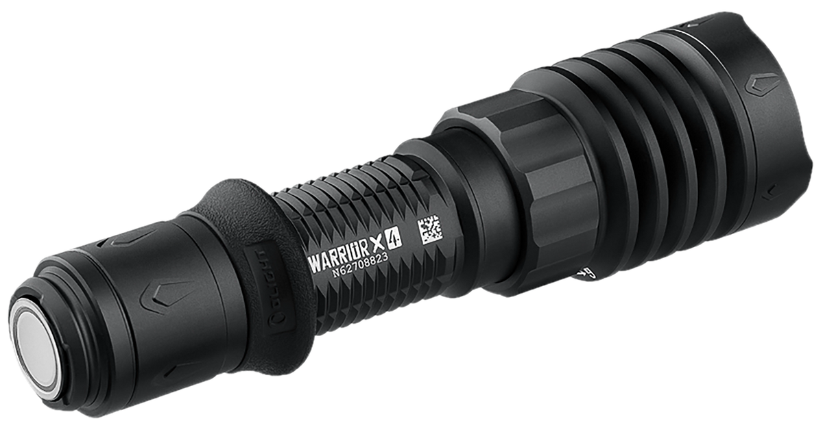 Olight Warrior X 4 2,600 Lumen Tactical LED Flashlight - Matte Black — view 2