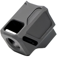 Faxon Firearms EXOS-533 Pistol Compensator 1/2"x28 Black Nitride for Glock 43X/48 — view 2