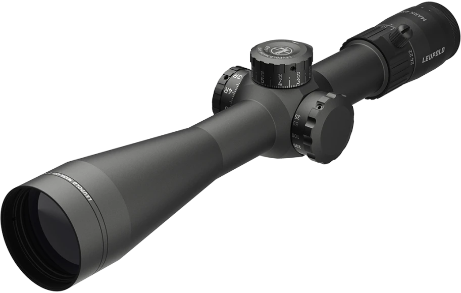 Leupold Mark 4HD 6-24x52mm 34mm Tube FFP PR3-MIL Reticle Matte Black Riflescope — view 2
