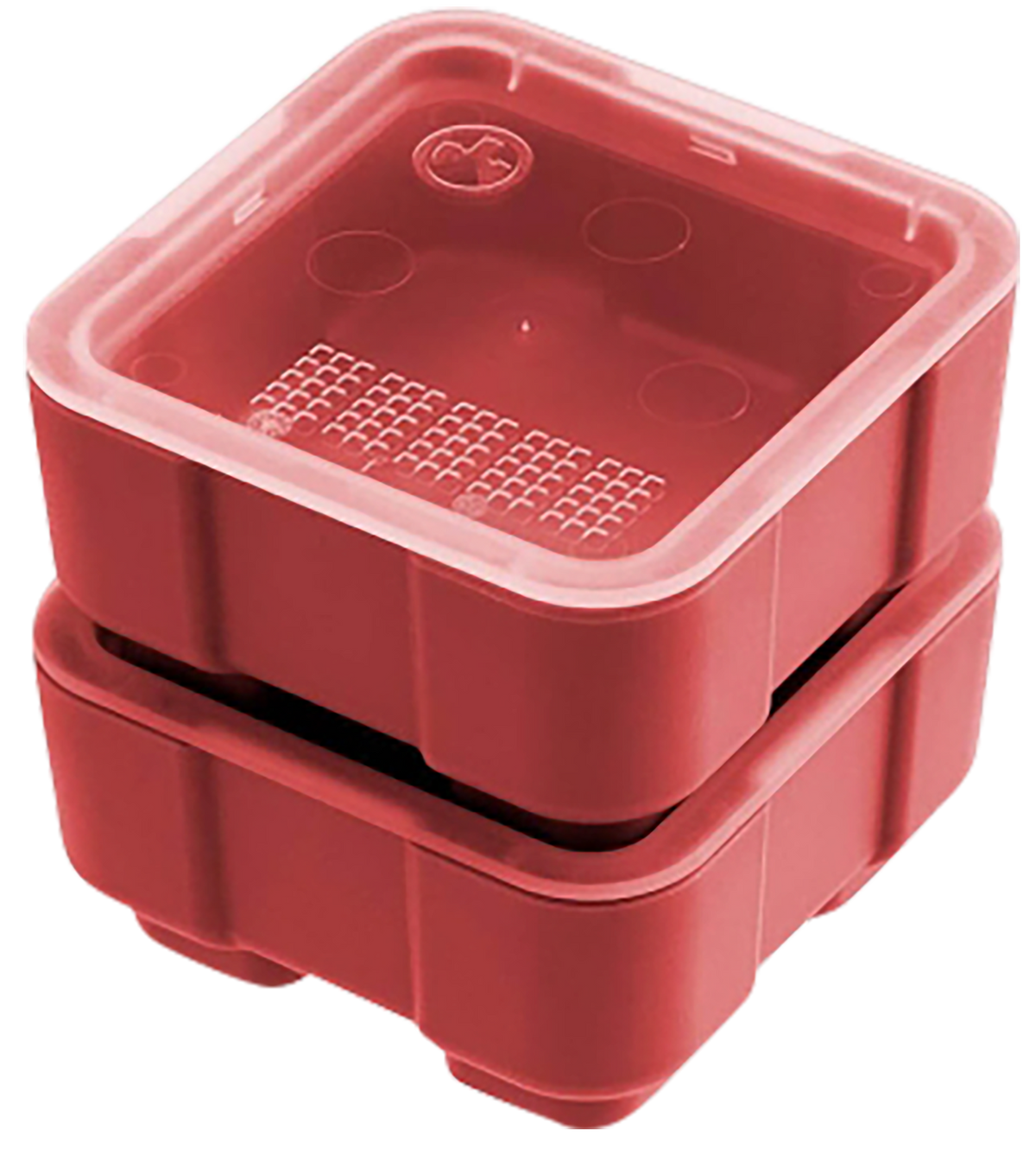 Magpul Industries DAKA Bins 2x2 Red Polymer - 2-Pack — view 2