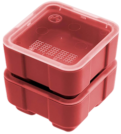 Magpul Industries DAKA Bins 2x2 Red Polymer - 2-Pack — view 2