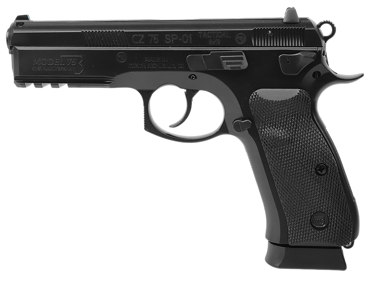 CZ 75 SP-01 Tactical 50th Anniversary Elite 9mm Luger 4.6" 19+1 Pistol — view 2