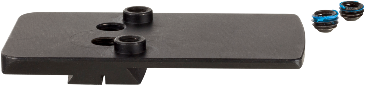 Trijicon RMRcc Dovetail Mount Plate Matte Black Steel - Fits S&W M&P Shield/M2.0 — view 2
