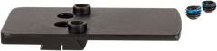 Trijicon RMRcc Dovetail Mount Plate Matte Black Steel - Fits S&W M&P Shield/M2.0 — view 2