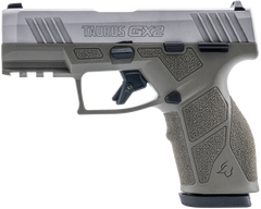 Taurus GX2 9mm Luger 3.37" 10+1 Striker Fire Pistol - OD Green Frame / Stainless Slide — view 2